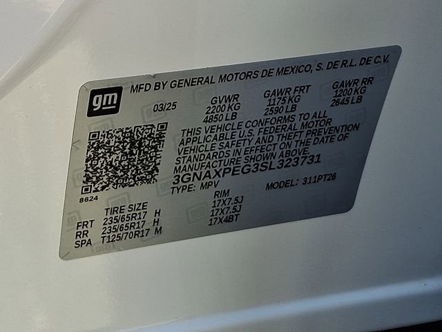 2025 Chevrolet Equinox LT