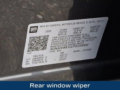 2023 Chevrolet Equinox RS