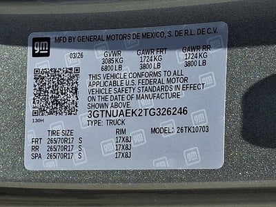 2026 GMC Sierra 1500 Pro