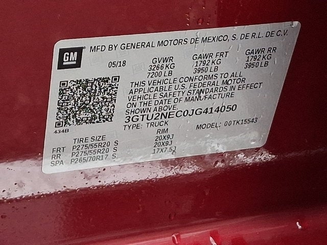 2018 GMC Sierra 1500 SLT