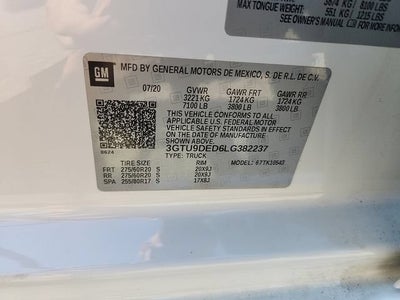 2020 GMC Sierra 1500 SLT