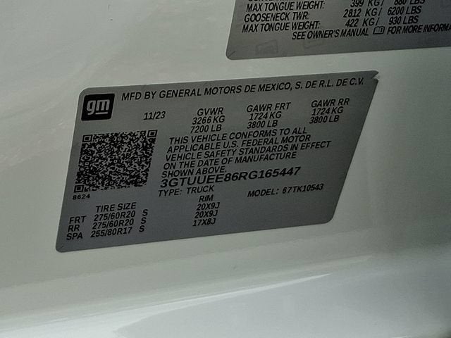 2024 GMC Sierra 1500 AT4