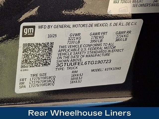 2026 GMC Sierra 1500 AT4X