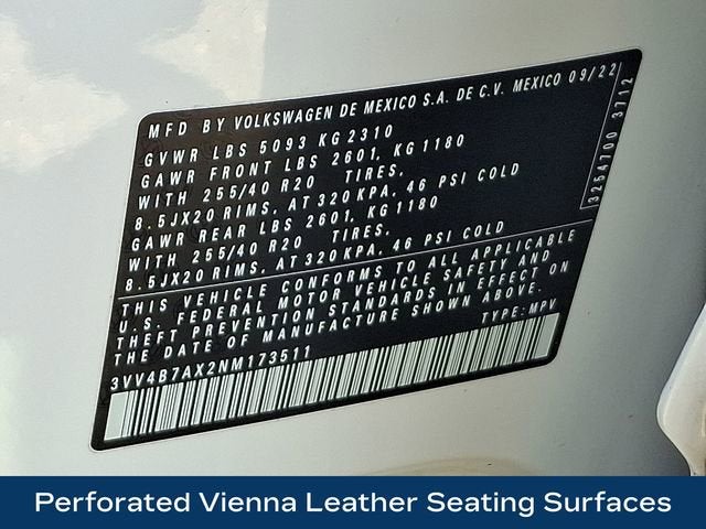 2022 Volkswagen Tiguan SEL R-Line