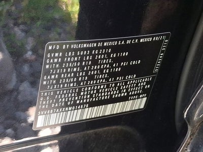 2022 Volkswagen Tiguan 2.0T SE R-Line Black