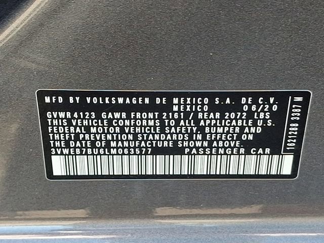 2020 Volkswagen Jetta 1.4T SEL