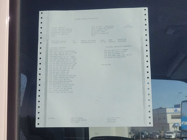 2024 Chevrolet Low Cab Forward 4500 HG Base