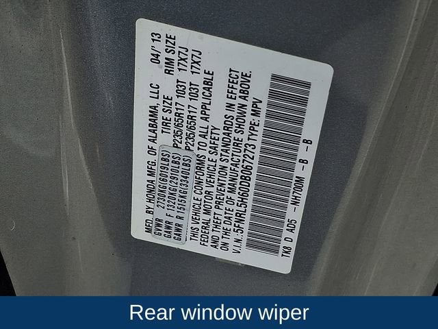 2013 Honda Odyssey EX-L