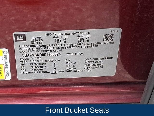 2016 Buick Enclave Leather