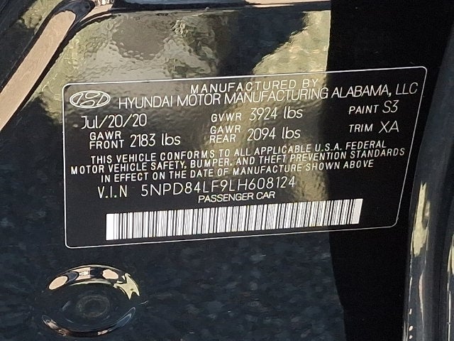 2020 Hyundai Elantra Value Edition