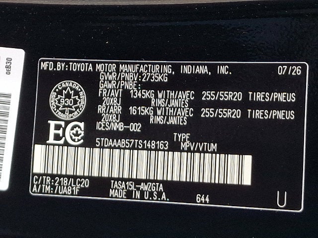 2026 Toyota Grand Highlander LE