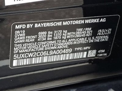 2020 BMW X7 xDrive40i