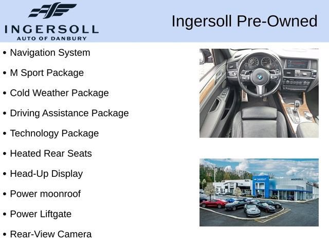 2017 BMW X3 xDrive35i