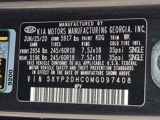 2021 Kia Telluride LX