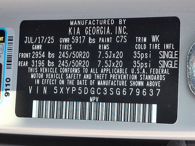 2025 Kia Telluride SX X-Line