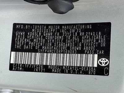 2024 Toyota Corolla SE