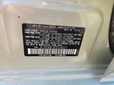 2016 Subaru Crosstrek Premium