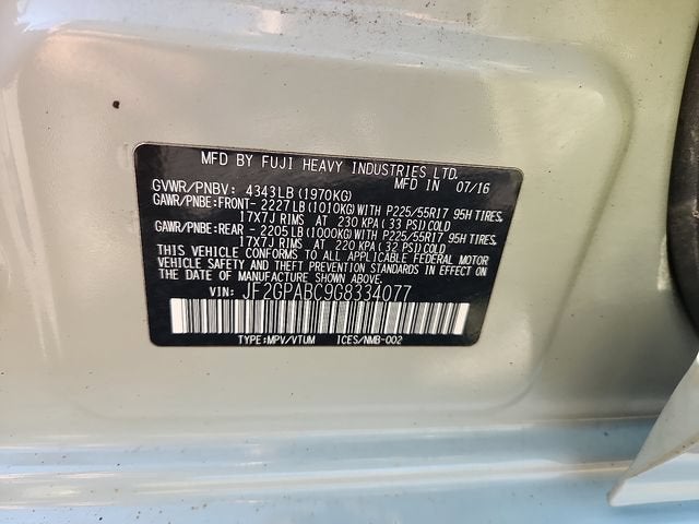 2016 Subaru Crosstrek Premium