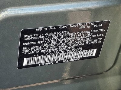 2015 Subaru Forester 2.5i