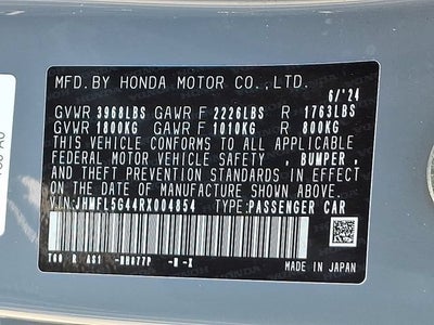 2024 Honda Civic Type R Manual