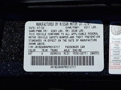 2023 Nissan Z Performance Auto
