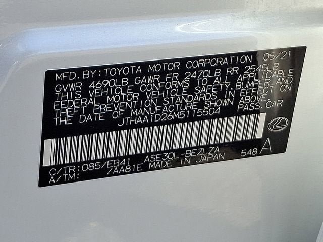 2021 Lexus IS 300 IS 300