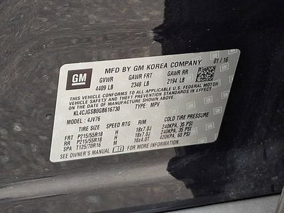 2016 Buick Encore Leather