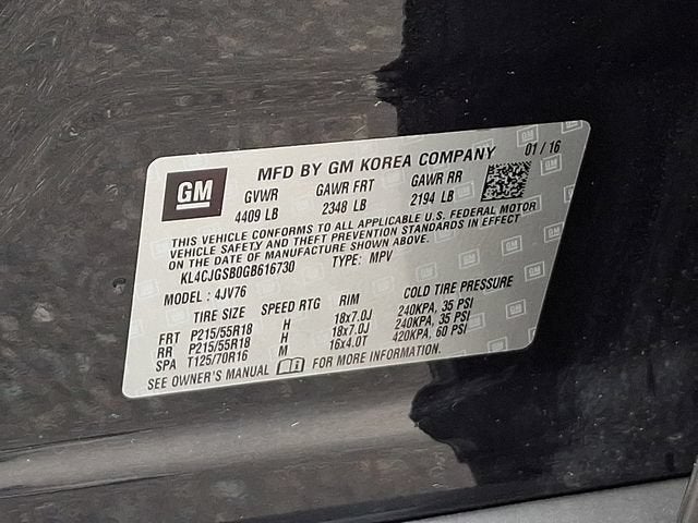 2016 Buick Encore Leather