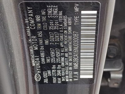 2022 Hyundai Tucson Hybrid Blue