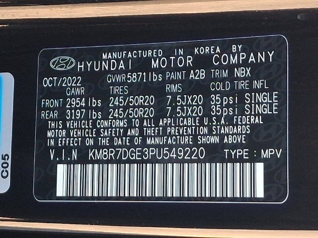 2023 Hyundai Palisade Calligraphy