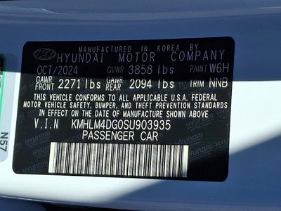 2025 Hyundai Elantra SEL Sport