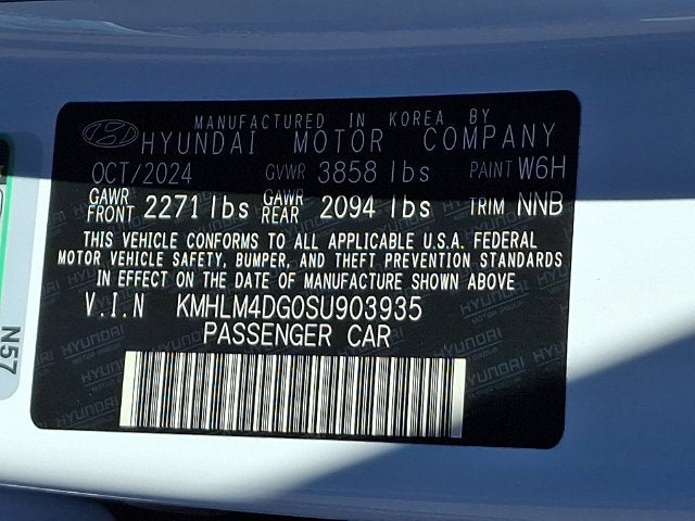 2025 Hyundai Elantra SEL Sport