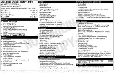 2025 Buick Envision Preferred