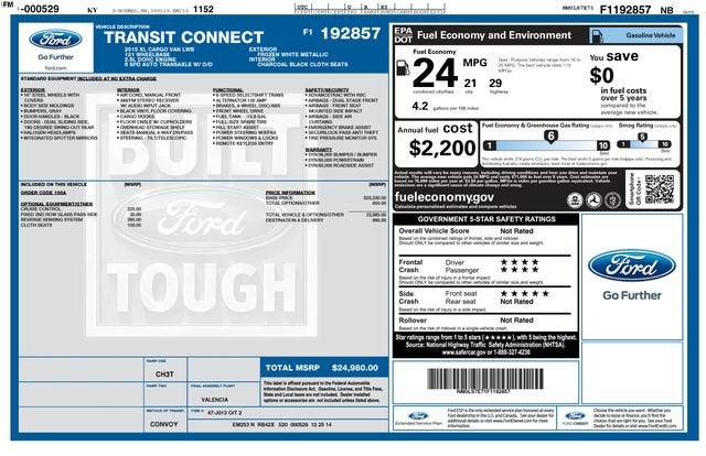 2015 Ford Transit Connect XL