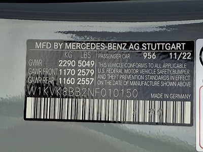 2022 Mercedes-Benz AMG® SL 63 4MATIC®