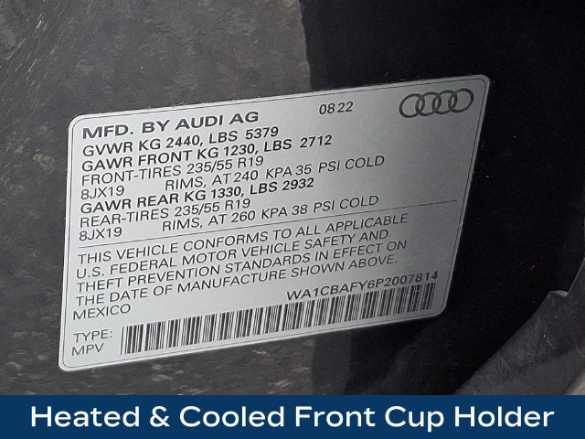 2023 Audi Q5 Prestige 40 TFSI quattro S tronic