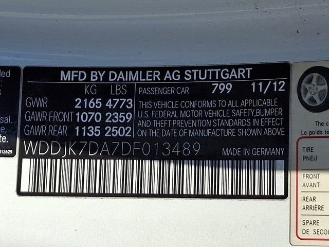 2013 Mercedes-Benz SL 550 SL 550