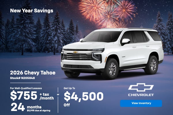 2026 Chevrolet Tahoe