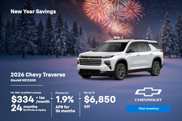 2026 Chevrolet Traverse