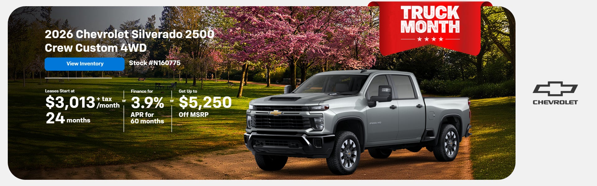 2026 Chevrolet SILVERADO 2500 CREW CUSTOM 4WD
