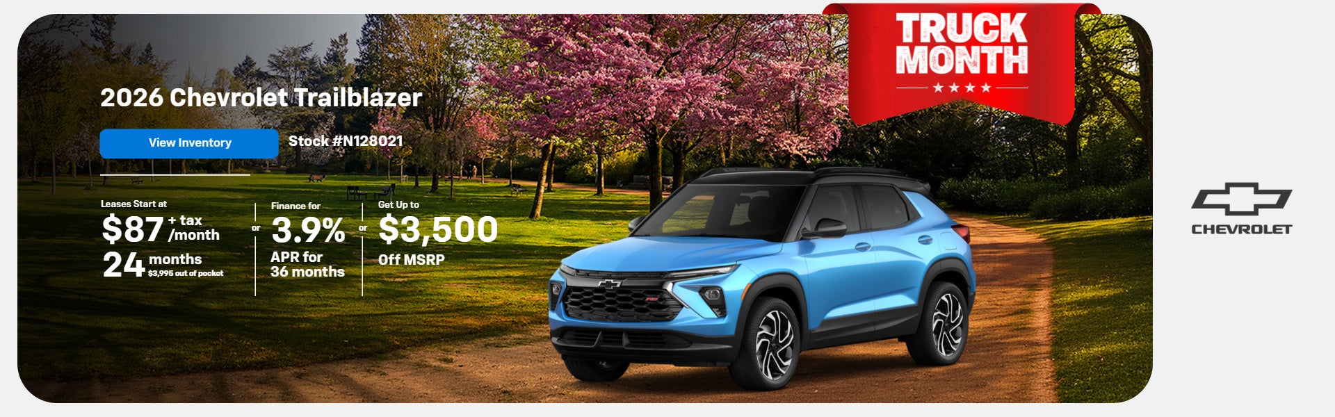 2026 Chevrolet Trailblazer