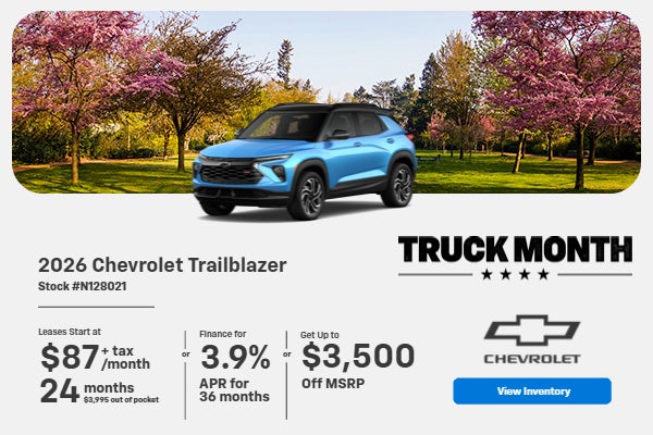 2026 Chevrolet Trailblazer