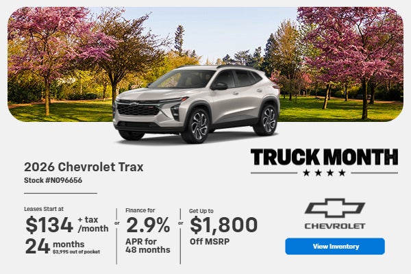 2026 Chevrolet Trax