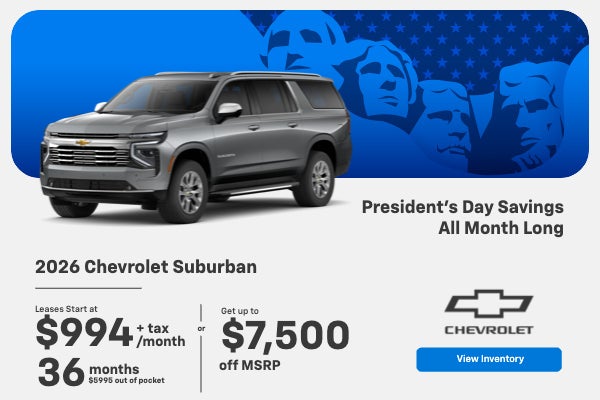2026 Chevrolet Suburban