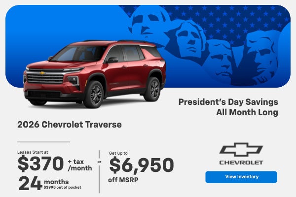 2026 Chevrolet Traverse