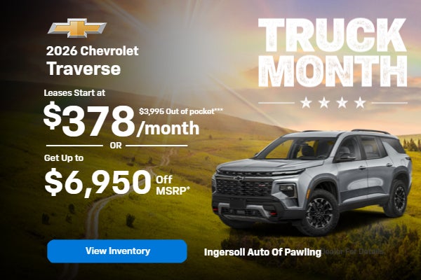 2026 Chevrolet Traverse