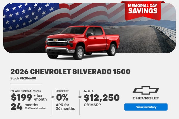 2026 Chevrolet Silverado 1500