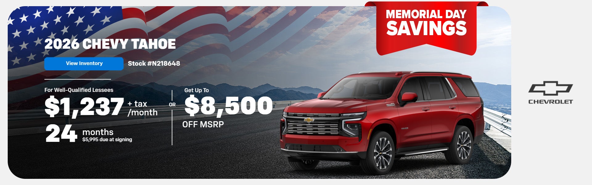 2026 Chevrolet Tahoe