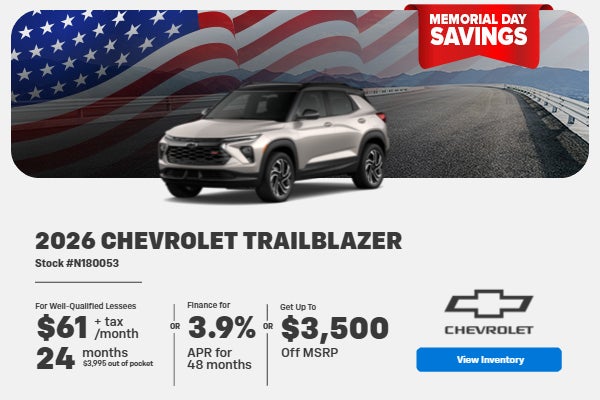 2026 Chevrolet Trailblazer