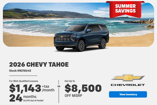 2026 Chevrolet Tahoe